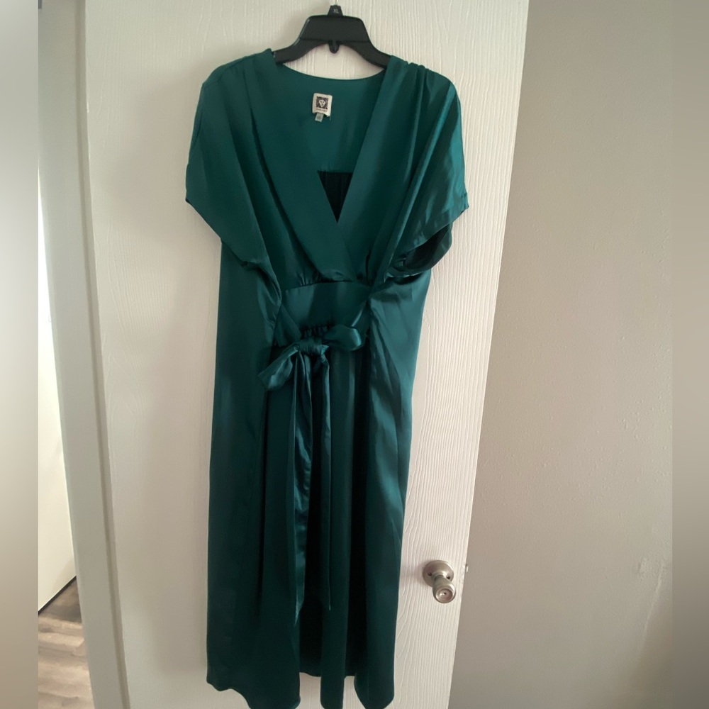 Anne Klein Teal Dress